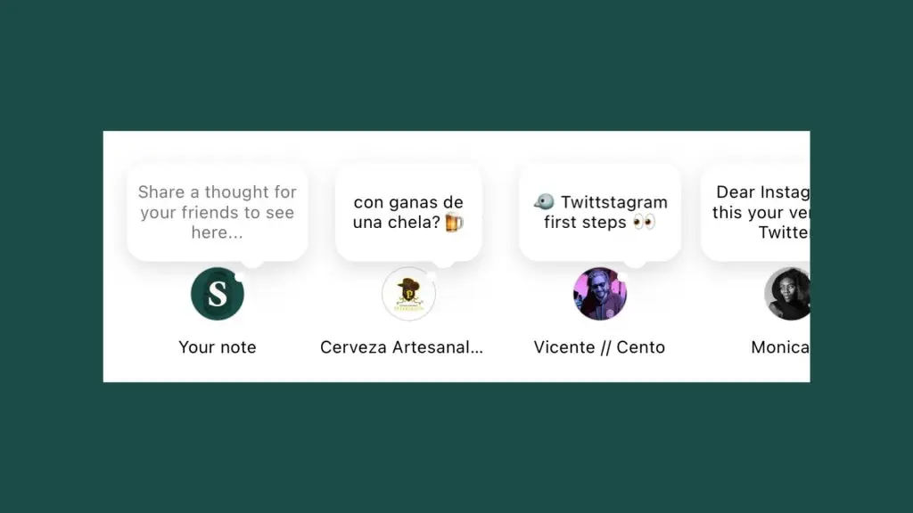 Instagram lanza Notas